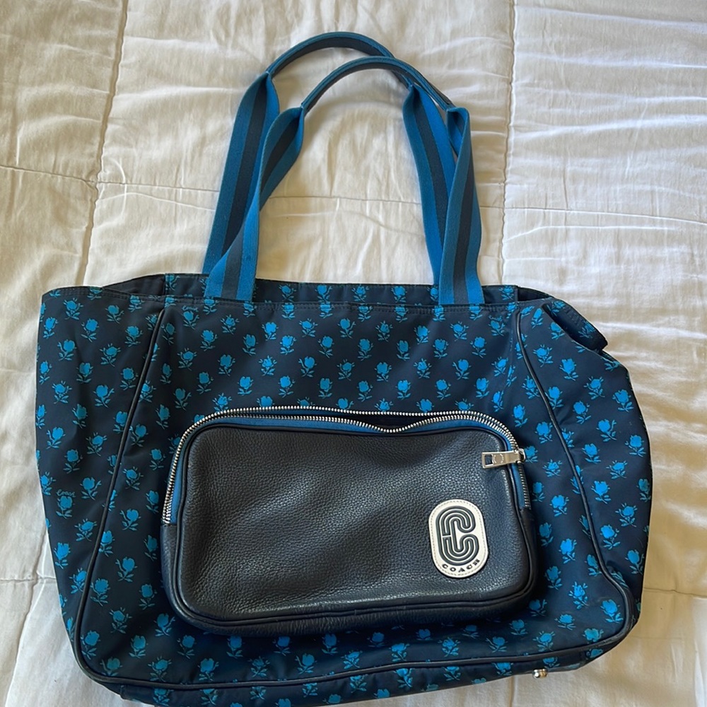 Flower coach bag